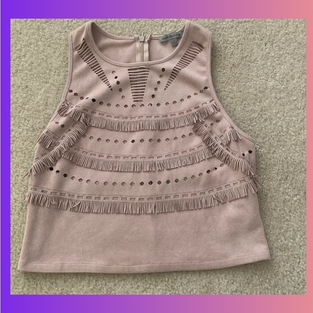 Fringe crop top 🤩